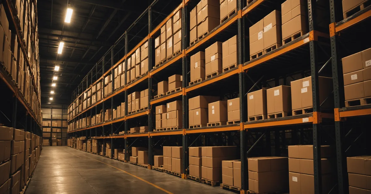 Warehouse storage and inventory buffer visualization for safety stock planning