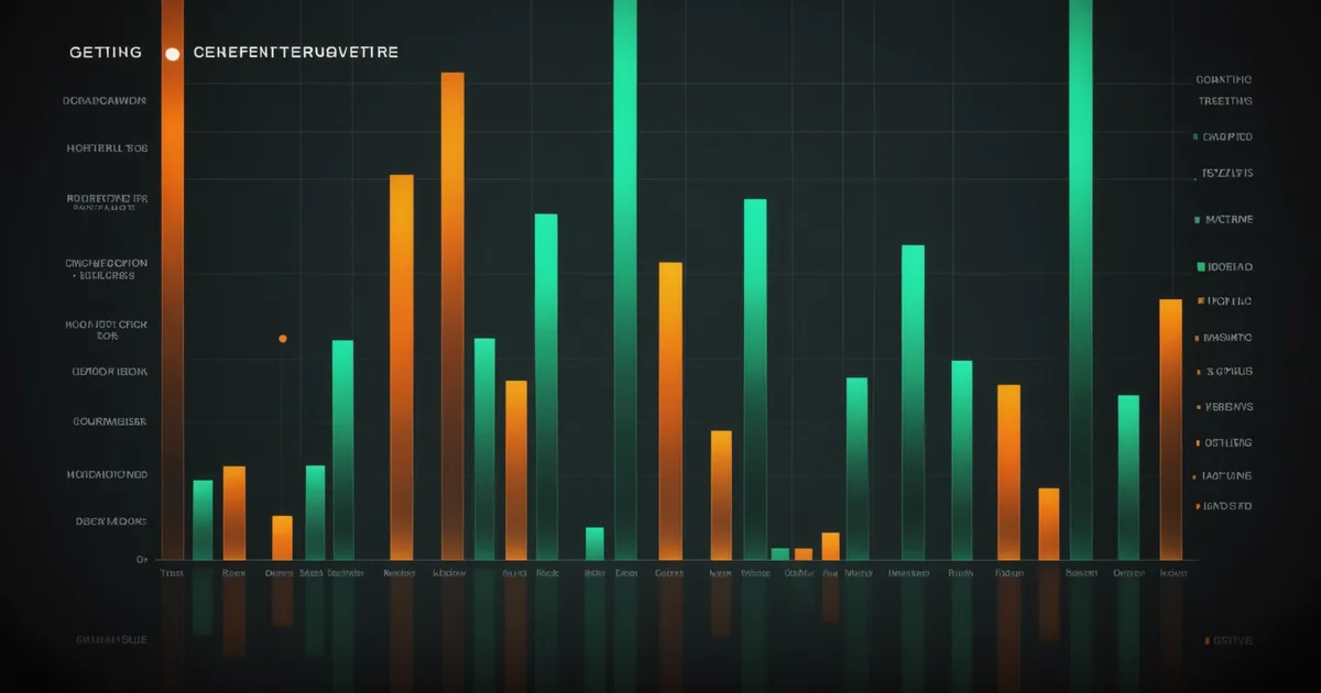 Abstract visualization of ranked SKU risk prioritization in supply chain planning